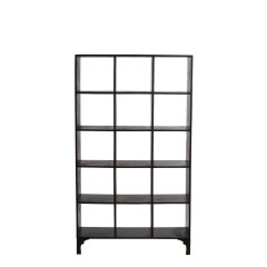 SHELF RAYOPEN WOOD BLACK 190 